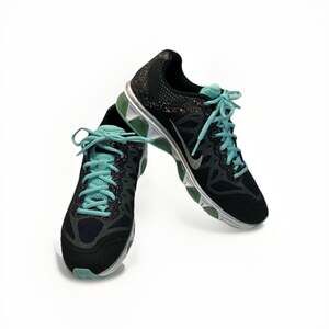 Nike Tailwind 7 Women’s Shoes Size 9 Black & Teal Run Workout